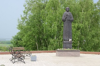 Памятник в честь святой Матроны
