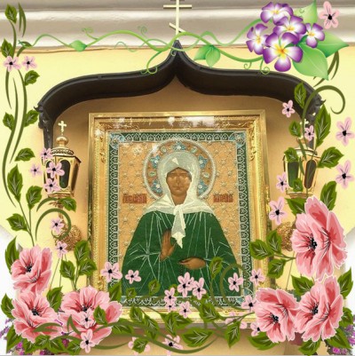 Икона святой Матроны Московской