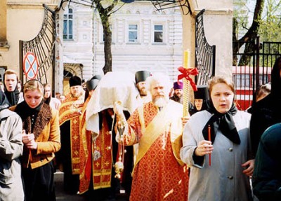Встреча иконы святой Матроны Московской